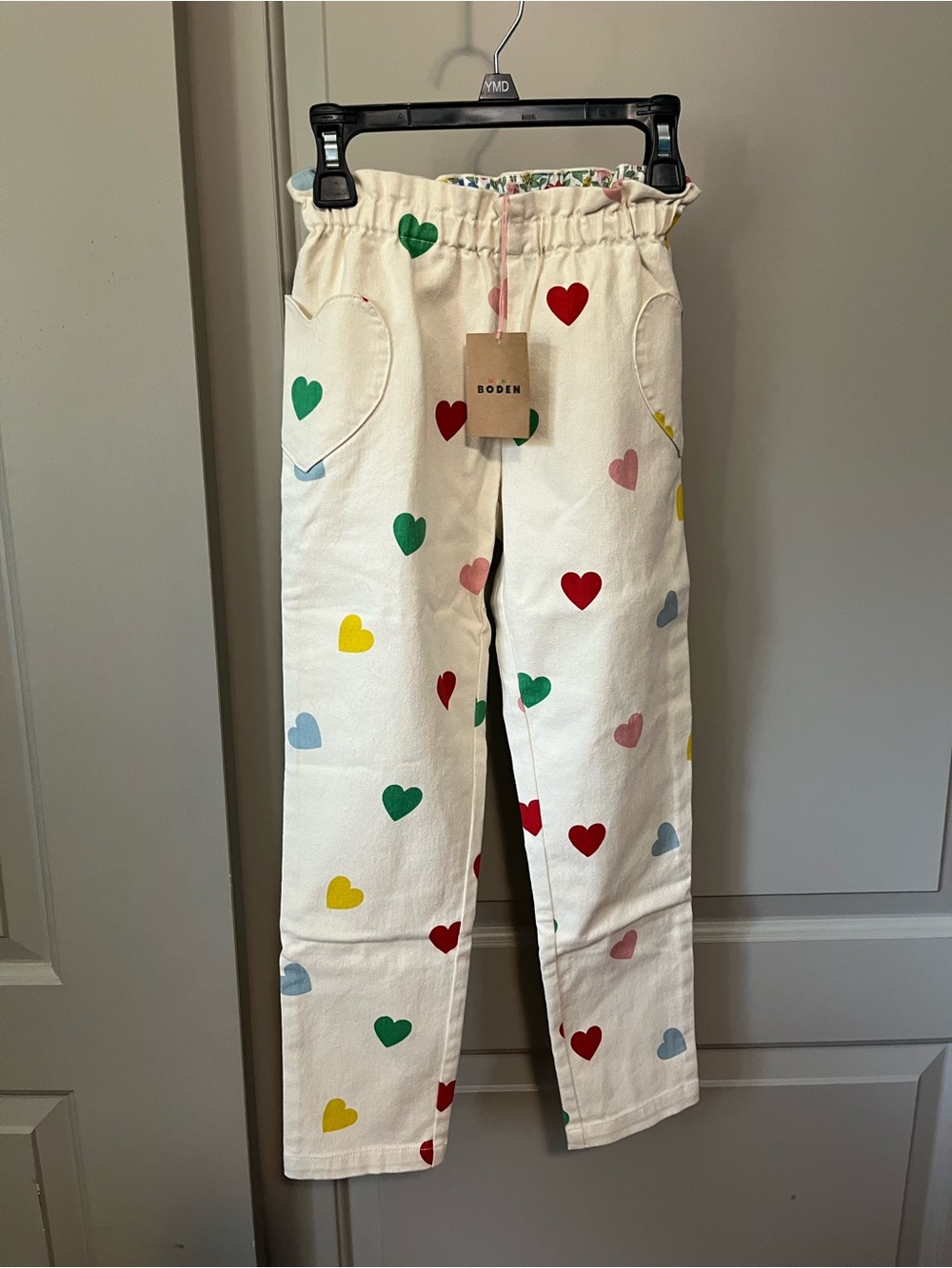 Mini Boden Heart Pocket Trousers